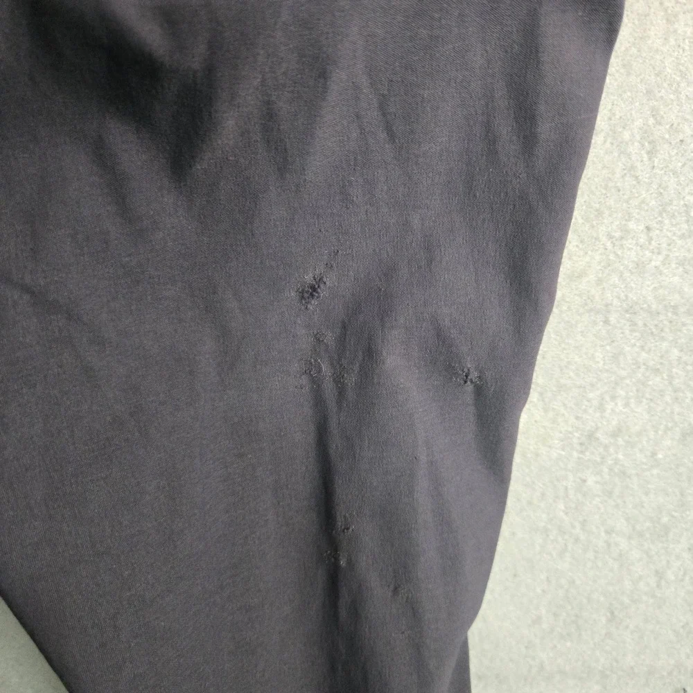 Orvis Hiking Pants Charcoal Grey Water Repellent Tech Utility Cargo Slacks 32x30